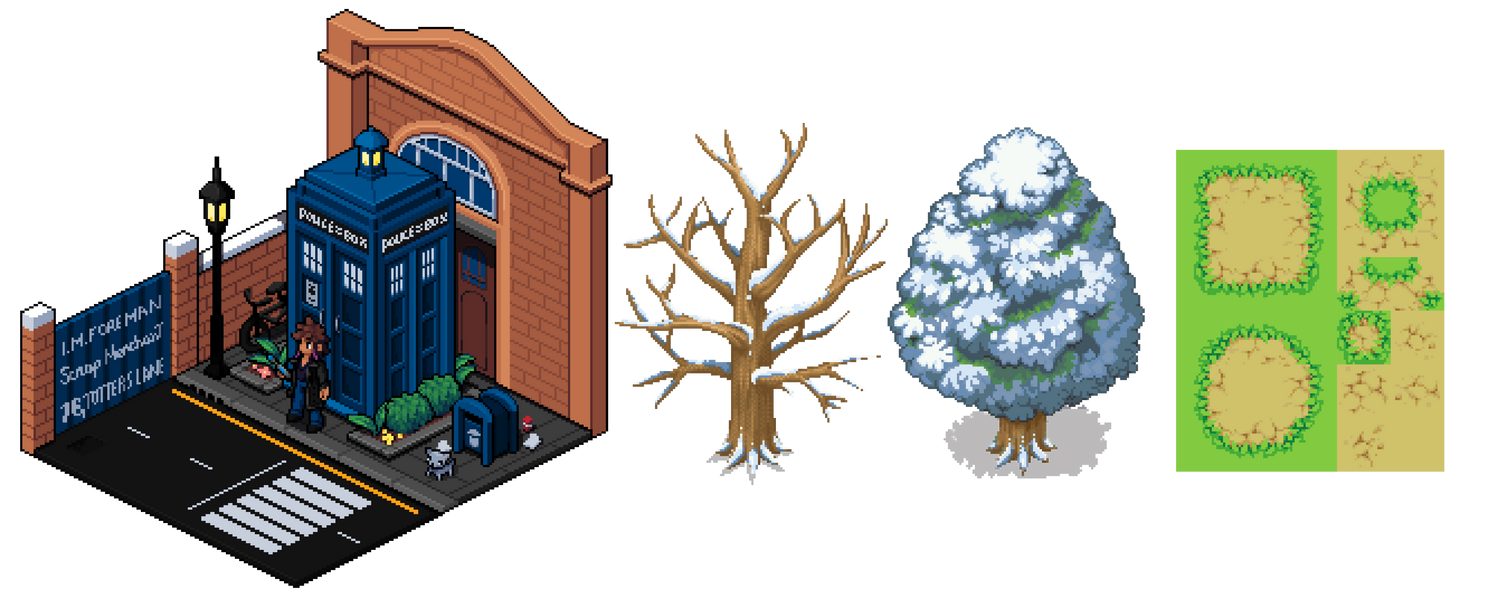 Scenarios and tileset